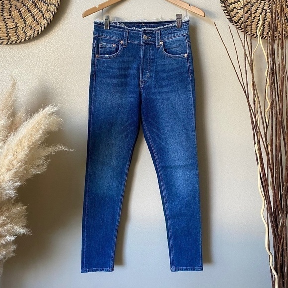 & DENIM Skinny Ankle High Waisted Jeans Size 26 - Picture 2 of 8